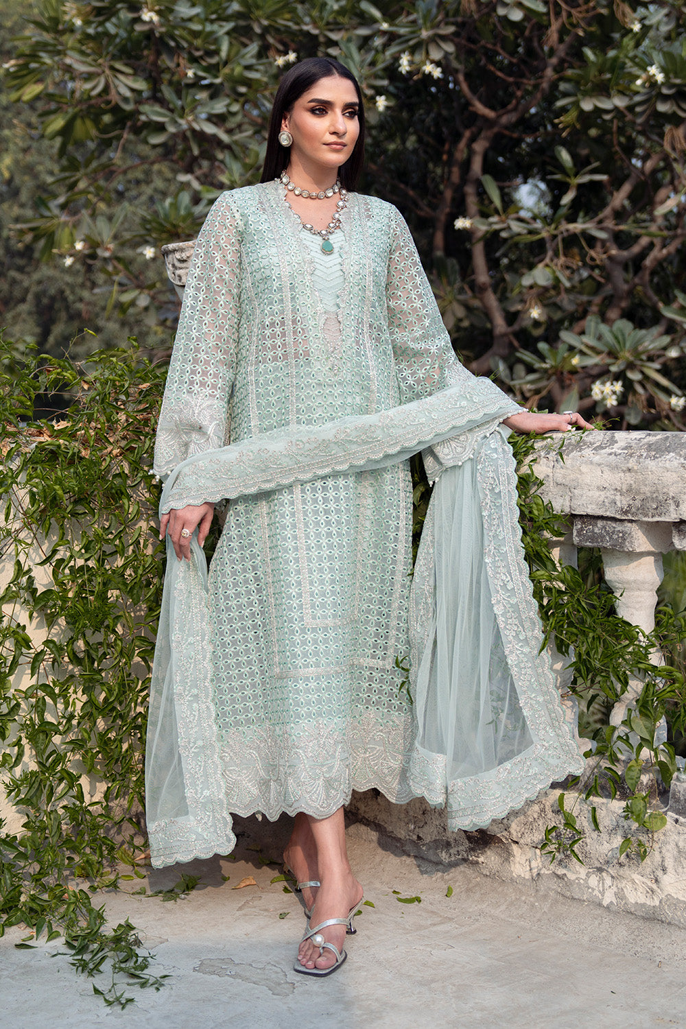 Soothing Sea Luxury Formal Dress | Women's Pret Pakistan Maryum N Maria Soothing Sea Luxury Formal Dress | Women's Pret Pakistan Maryum N Maria