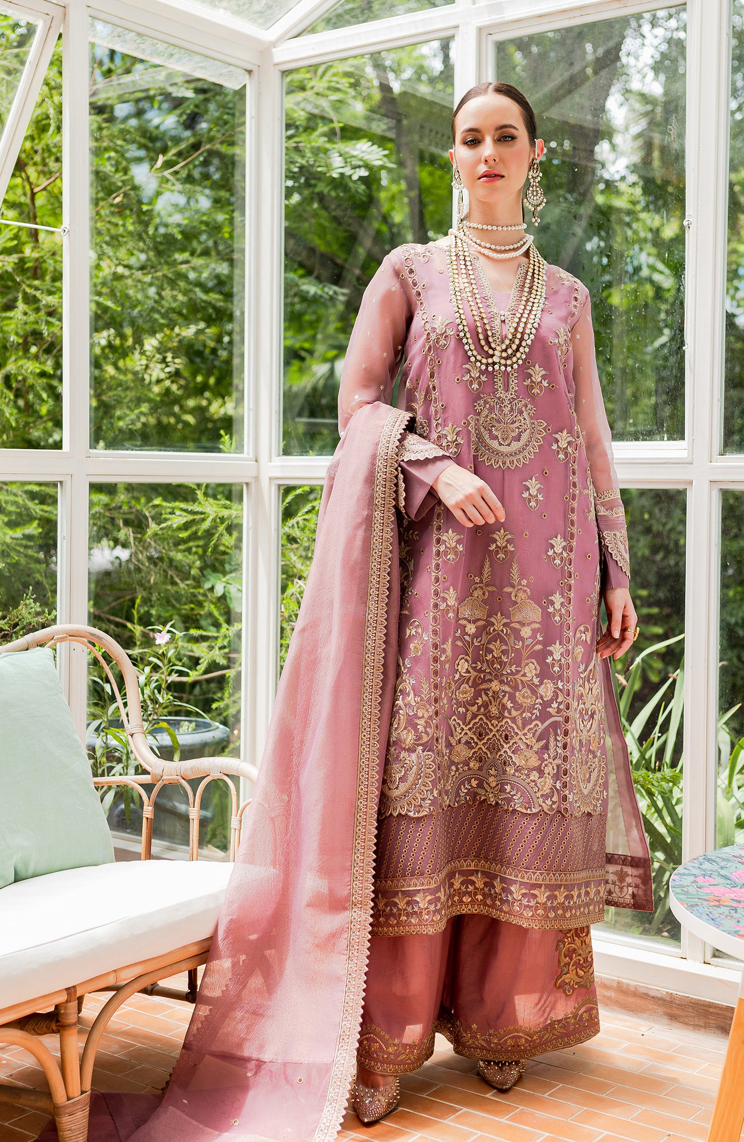Luxury Formal-Dusty Rose (MW23-509)