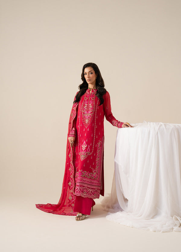 3 Piece Embroirdered Chiffon ELLA - FS50131
