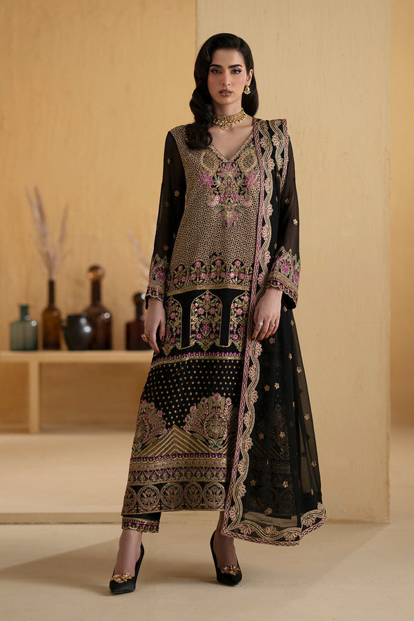 3 Piece Embroiderd Chiffon MERNEITH - FSU5665