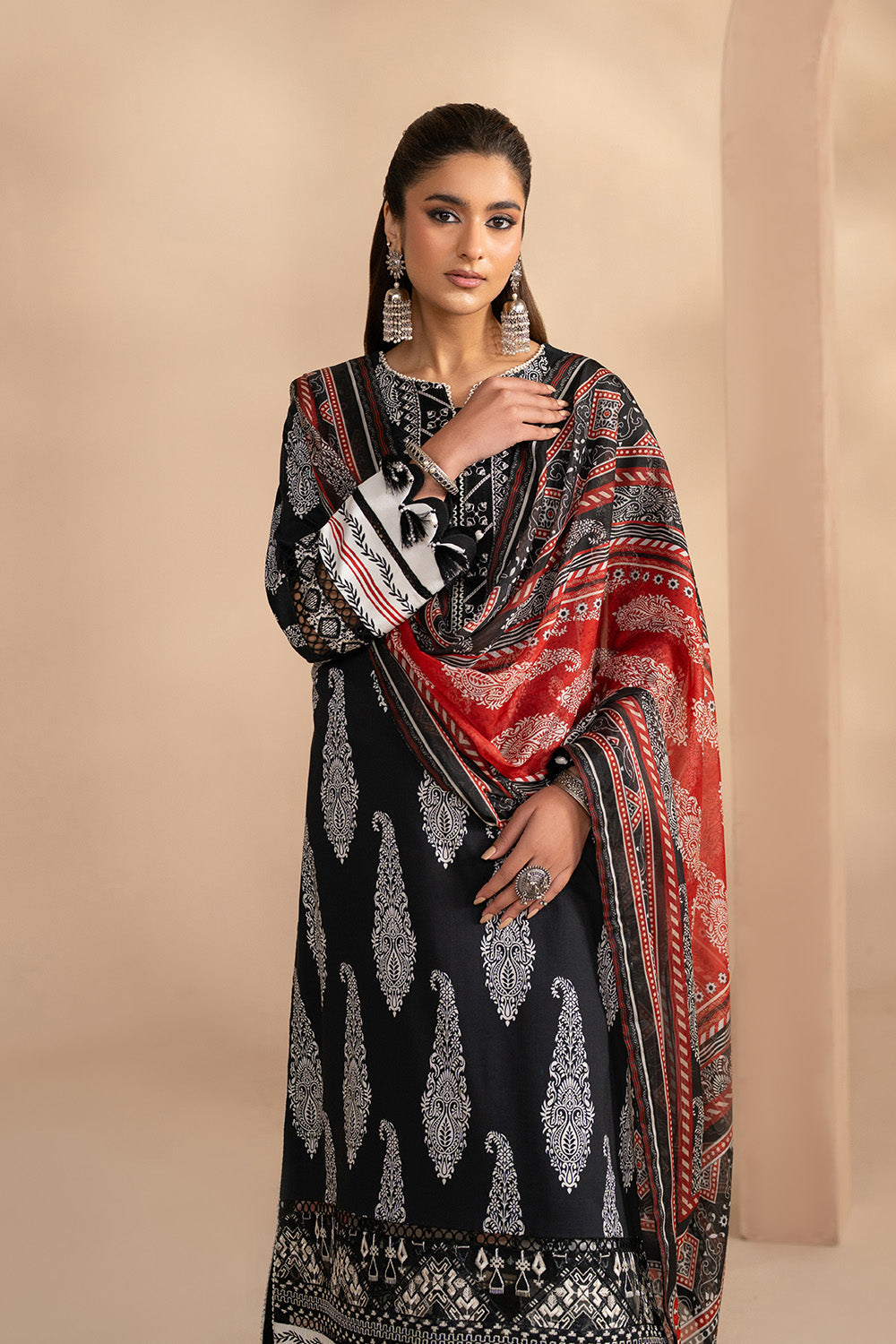 Maryum & Maria Sage Ladies Lawn Suit with Organza Dupatta – Maryum N Maria