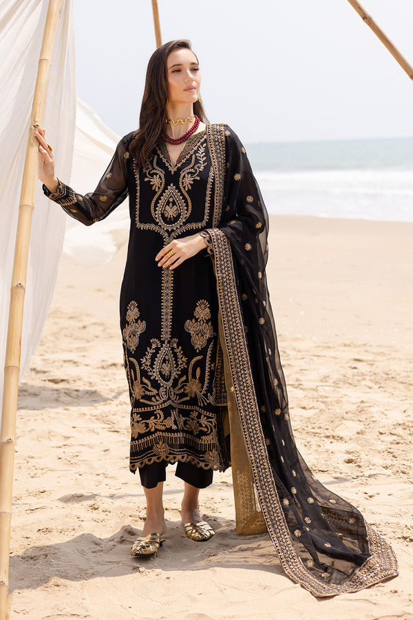 3 Piece Embroirdered Chiffon Ananya - FW40053
