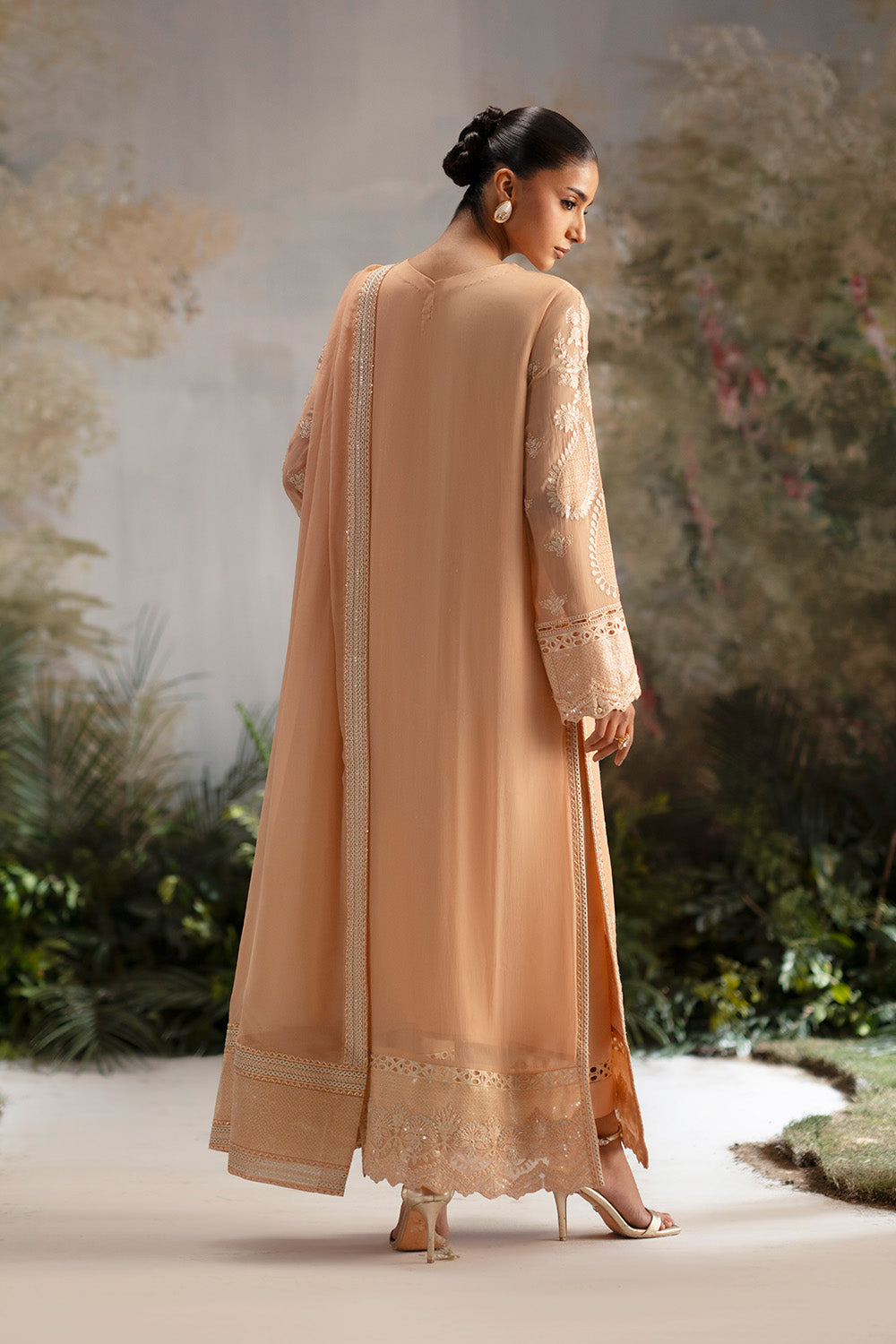 sachin and babi light blue dress Chiffon Dresses Online