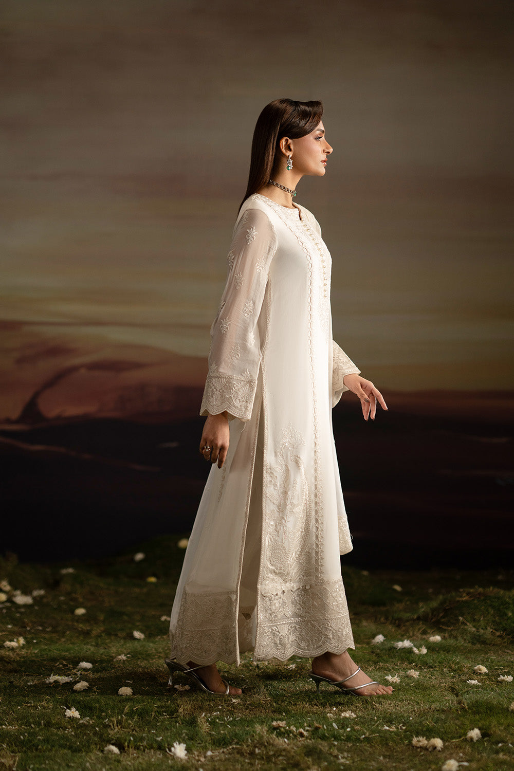 sachin and babi light blue dress Why Chiffon Is the Perfect Fabric for Semi-Formal Gatherings in Pakist   Iznik