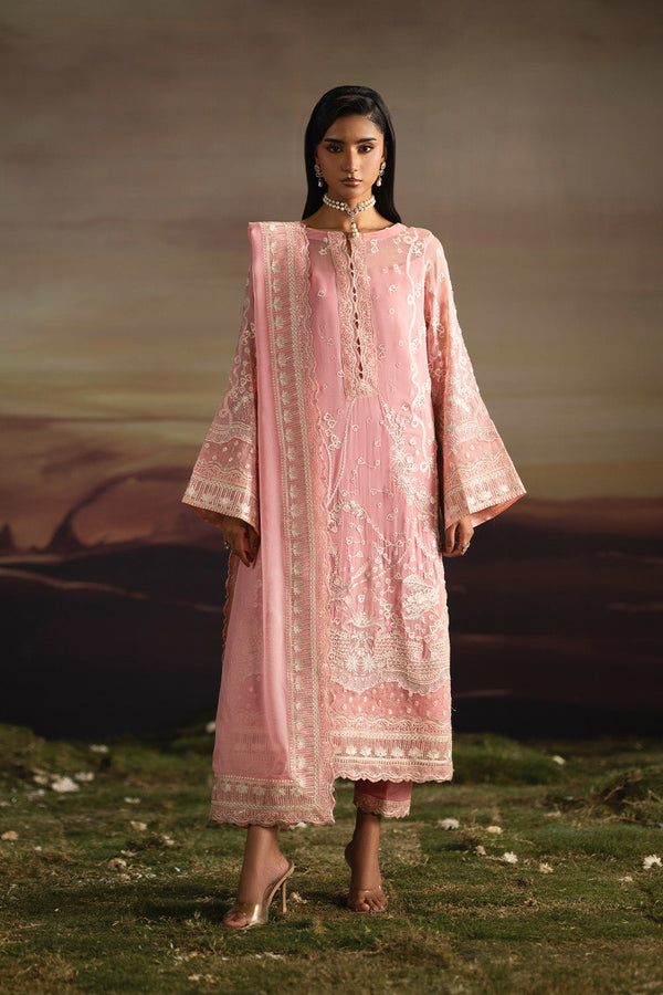 Embroidered Unstitched Chiffon | 3PC Suits