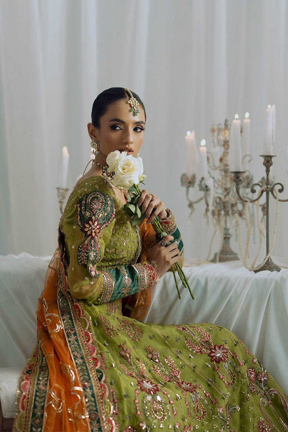 Embroidered Organza Maxi – Festive Luxury Pret Look – Maryum N Maria