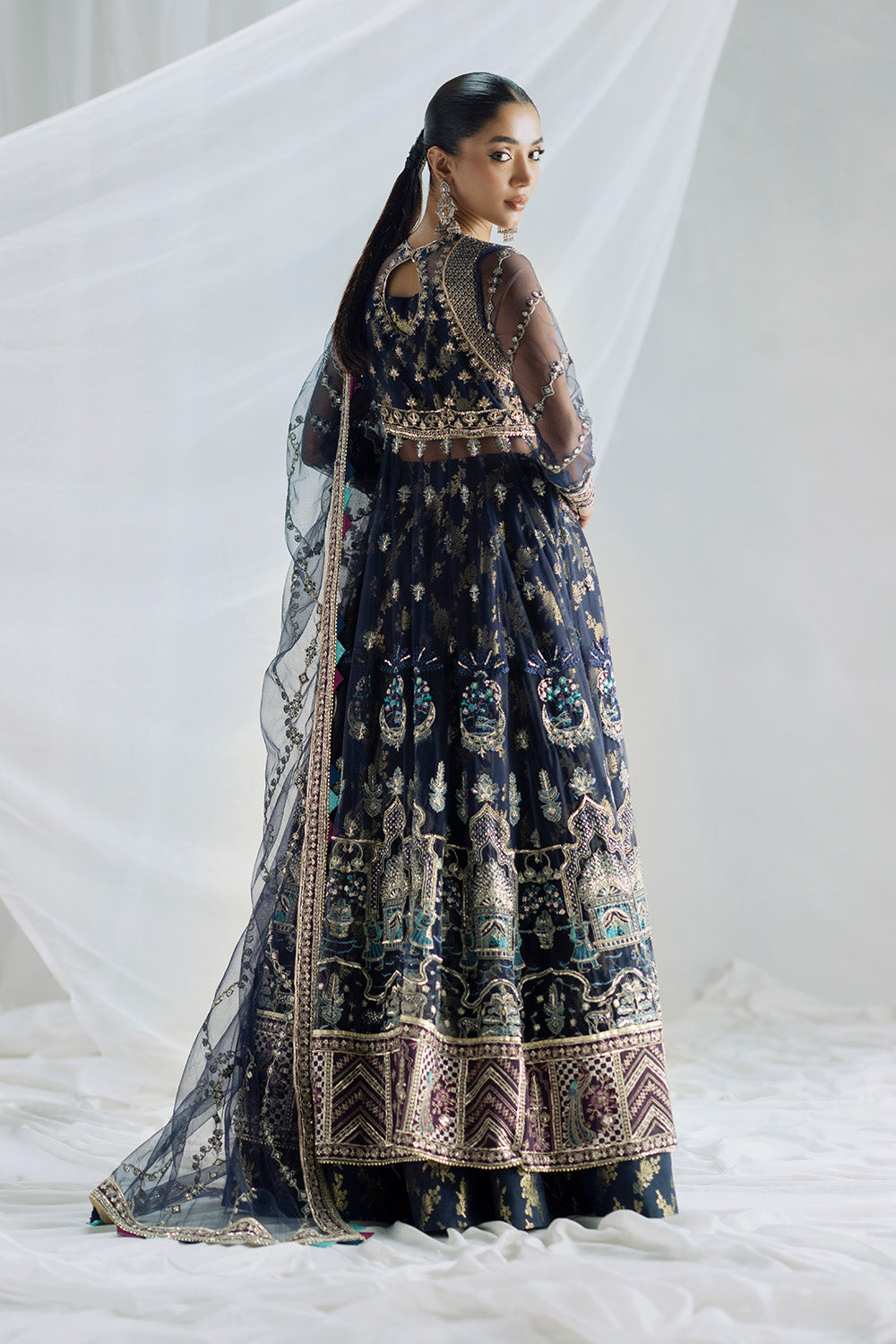 Royal Purple Bareeze Maxi – Luxury Wedding Dresses S