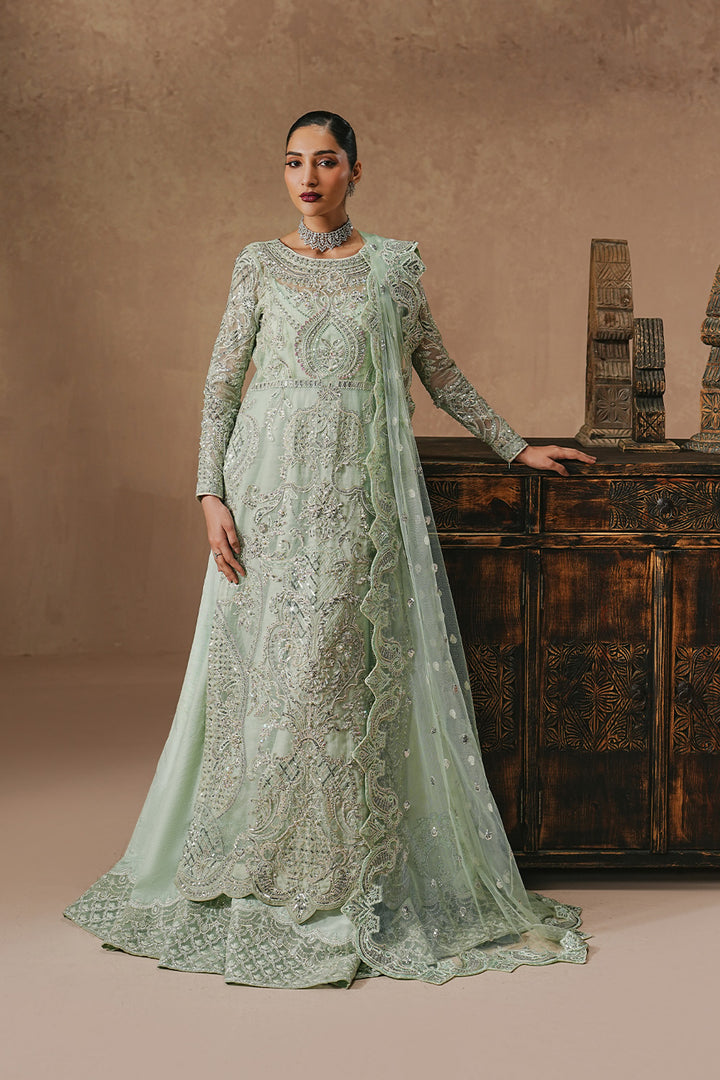 Luxury Mint Wedding Maxi for Walima | Maryum N Maria Luxury Mint Wedding Maxi for Walima | Maryum N Maria