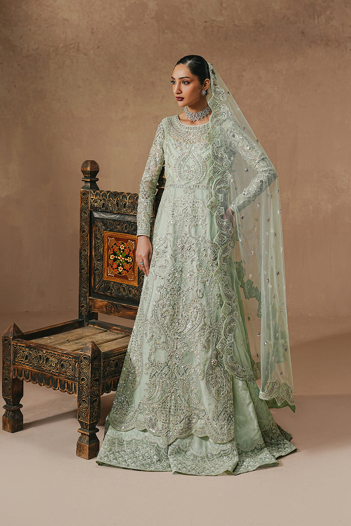 Luxury Mint Wedding Maxi for Walima | Maryum N Maria Luxury Mint Wedding Maxi for Walima | Maryum N Maria