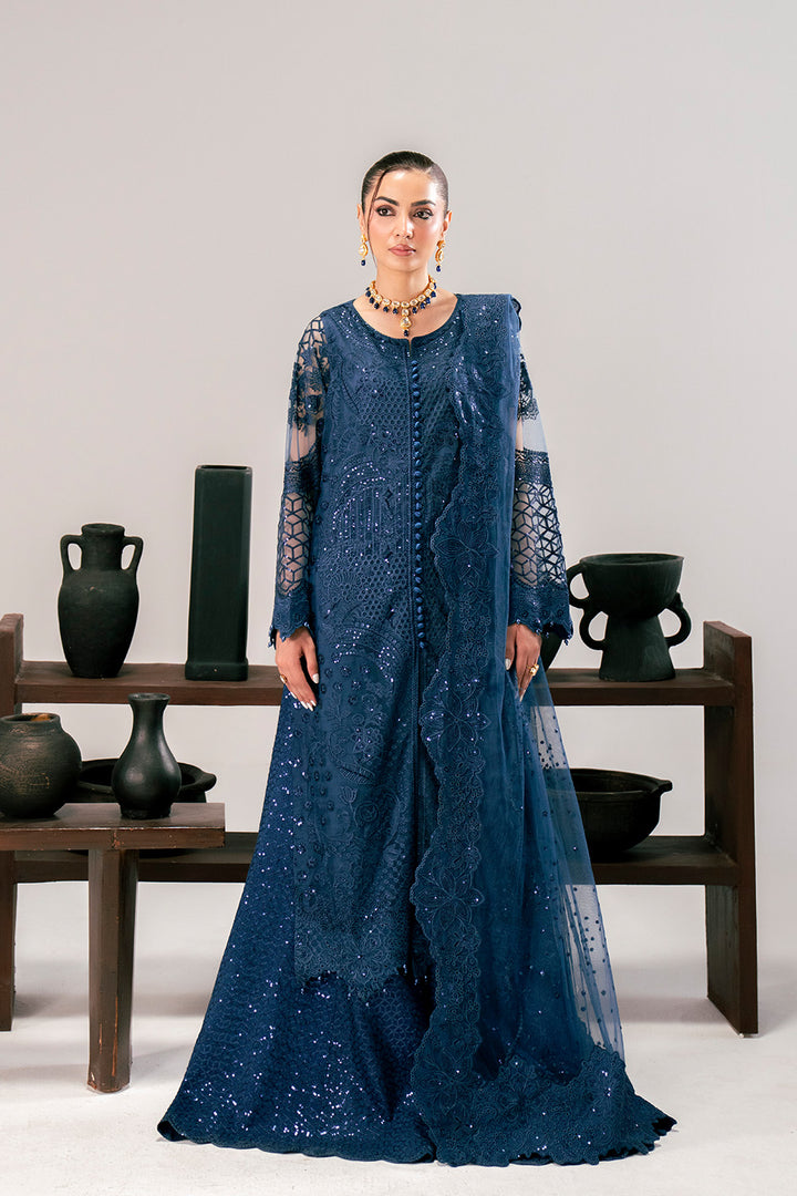 Formal Dresses for Women in Pakistan Teal 3 Piece Pret