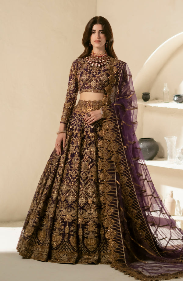 gold walima dress Golden Embroidered Net Bridal Maxi | Pakistani Walima Dress