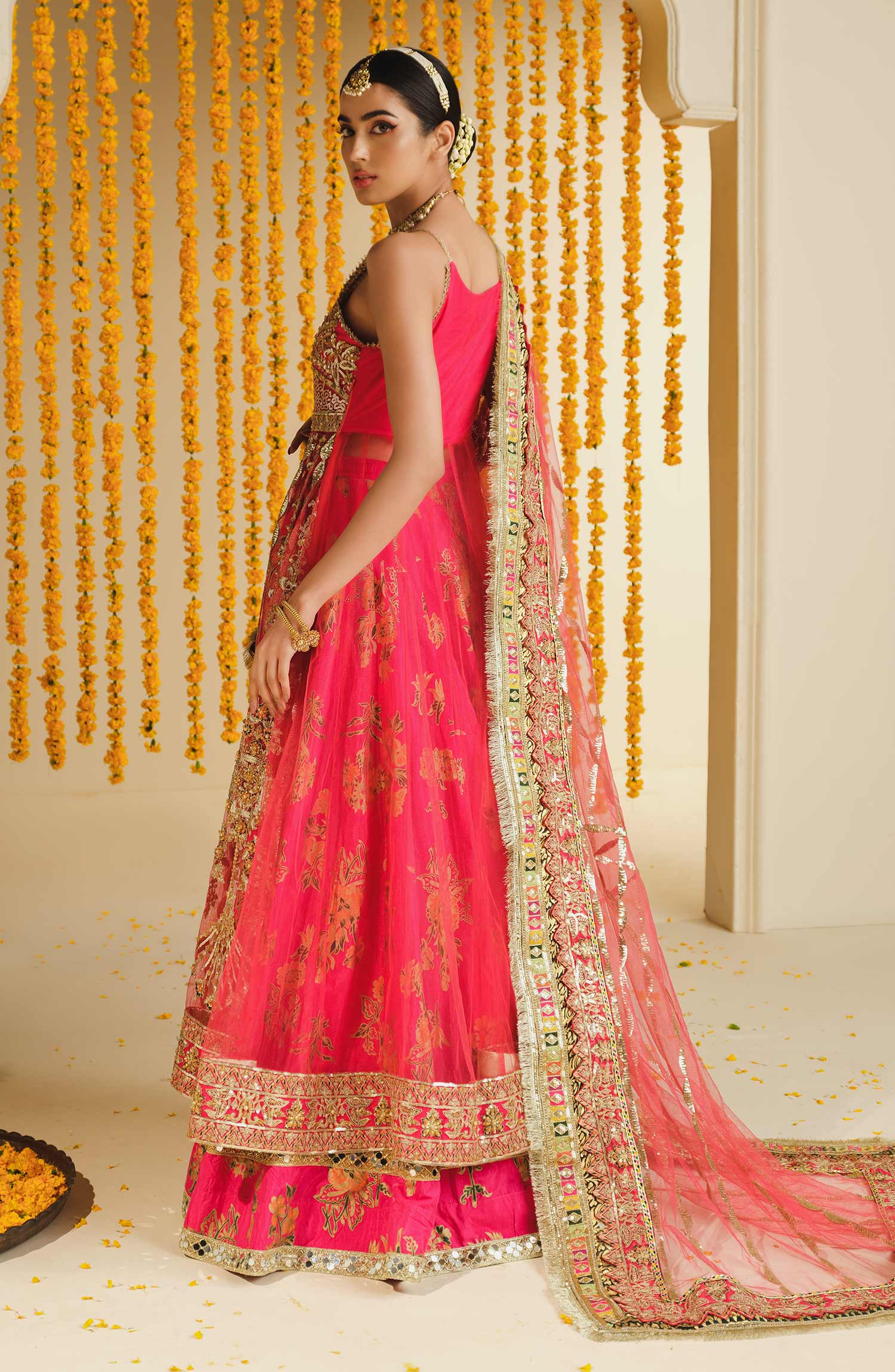 Bridal Lehenga - Surai (SFF-0002) Shamrock Premium