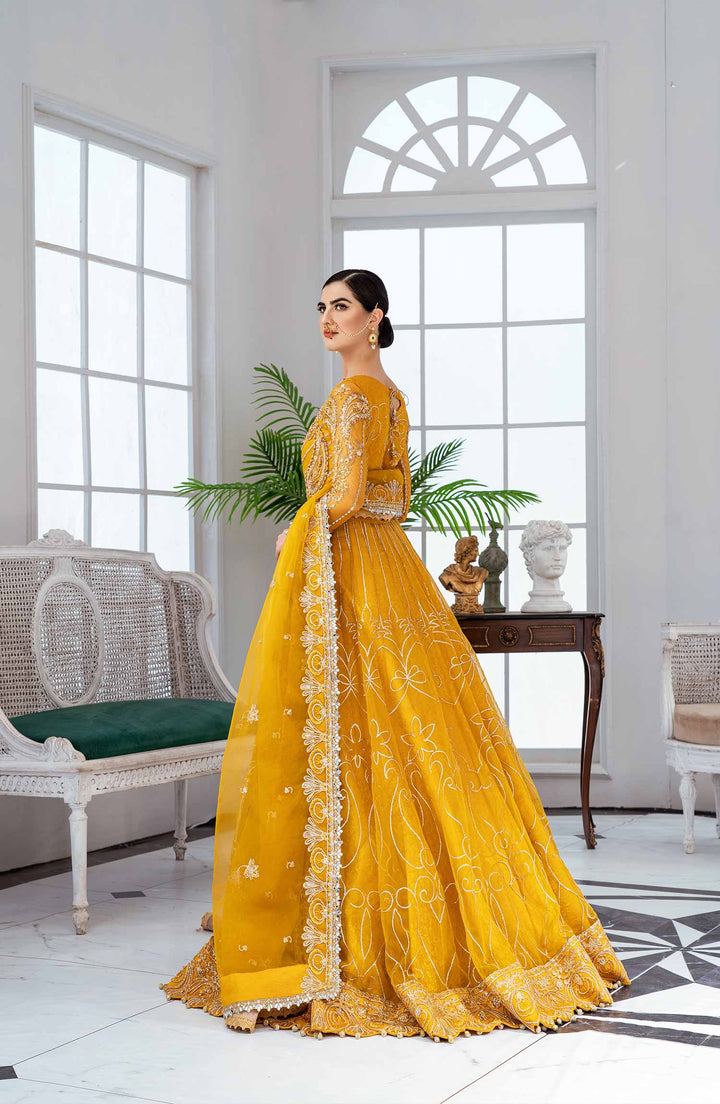 Bridal Maxi - Misted Yellow (MBM-0035) Maryum N Maria