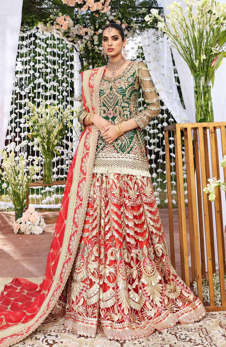 Bridal Lehnga - Dreamy Wonder (MBL-0008) Maryum N Maria