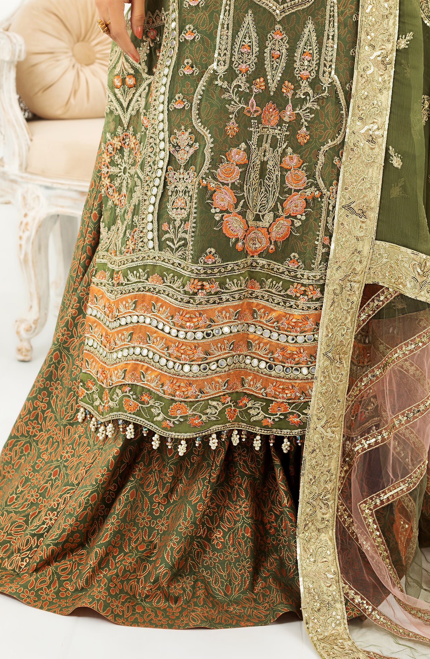 Formal Dress - Jashan-E-Feroza (QFD-0056) Mashq Premium